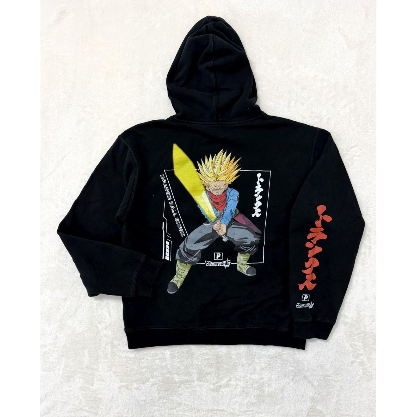 Primitive VINTAGE Dragon Ball Super Trunks Hoodie Mens Large Black Fleece Size US L / EU 52-54 / 3 - 2 Thumbnail