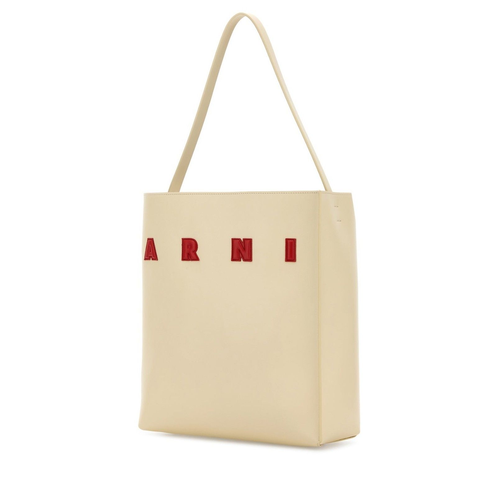 Marni MARNI Museo Medium White Leather Shoulder Bag New & Authenti Size ONE SIZE - 2 Thumbnail