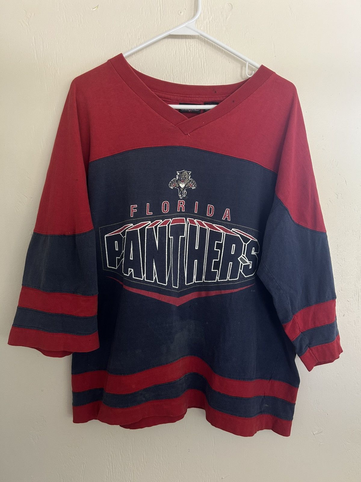 Vintage Vintage Florida Panthers NHL Jersey Longsleeve Size US L / EU 52-54 / 3 - 1 Thumbnail