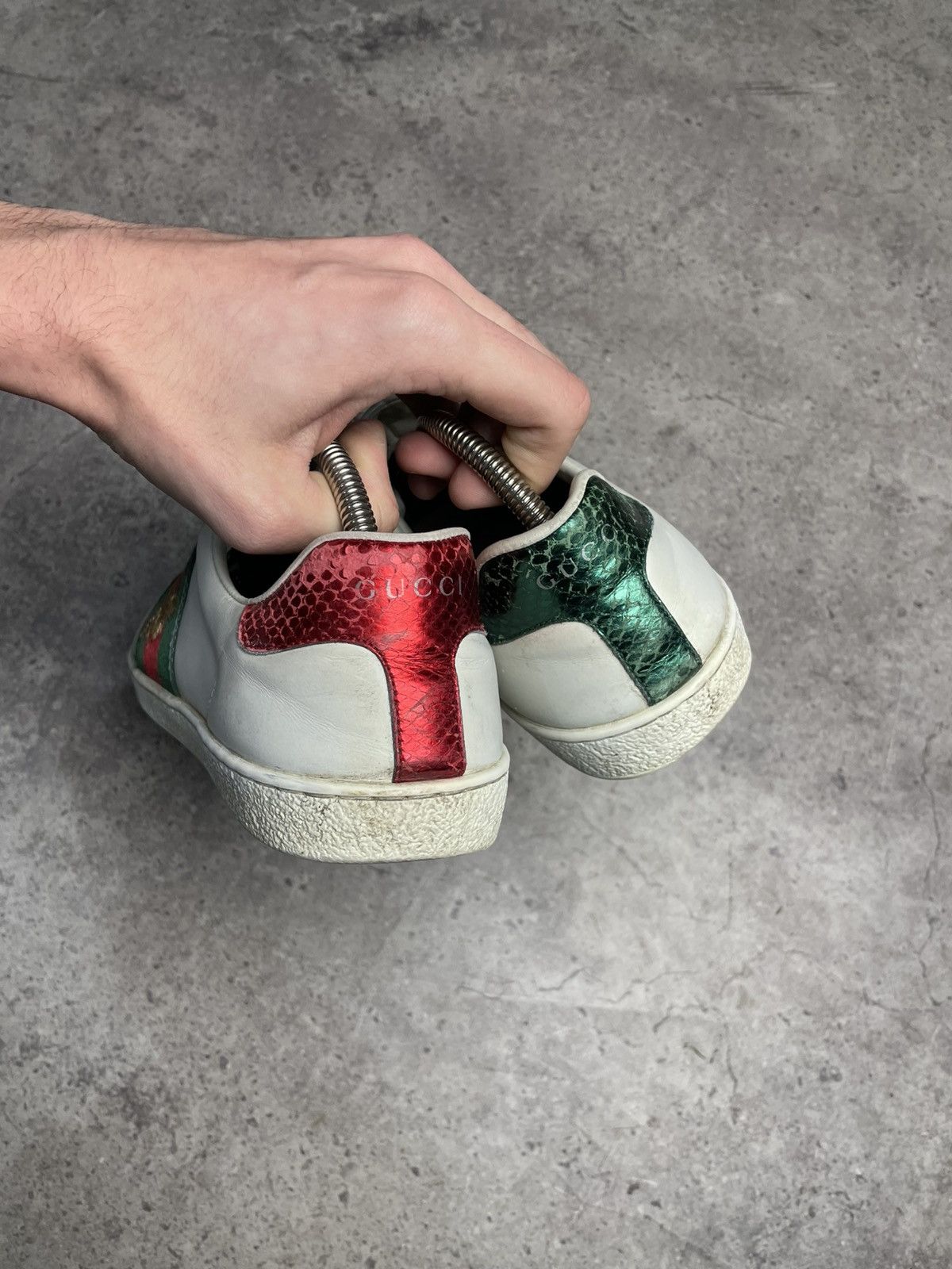 Gucci Gucci Ace Bee Sneakers Size US 8 / EU 41 - 8 Thumbnail