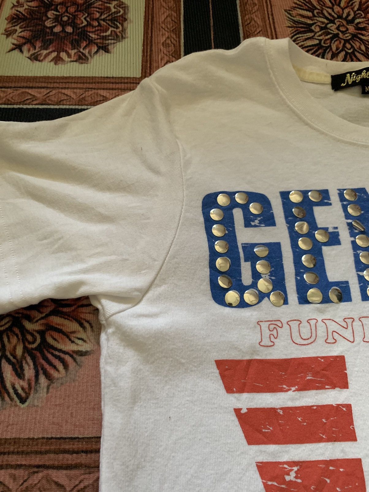 Japanese Brand Genius Of Rock Tee Size US S / EU 44-46 / 1 - 4 Thumbnail