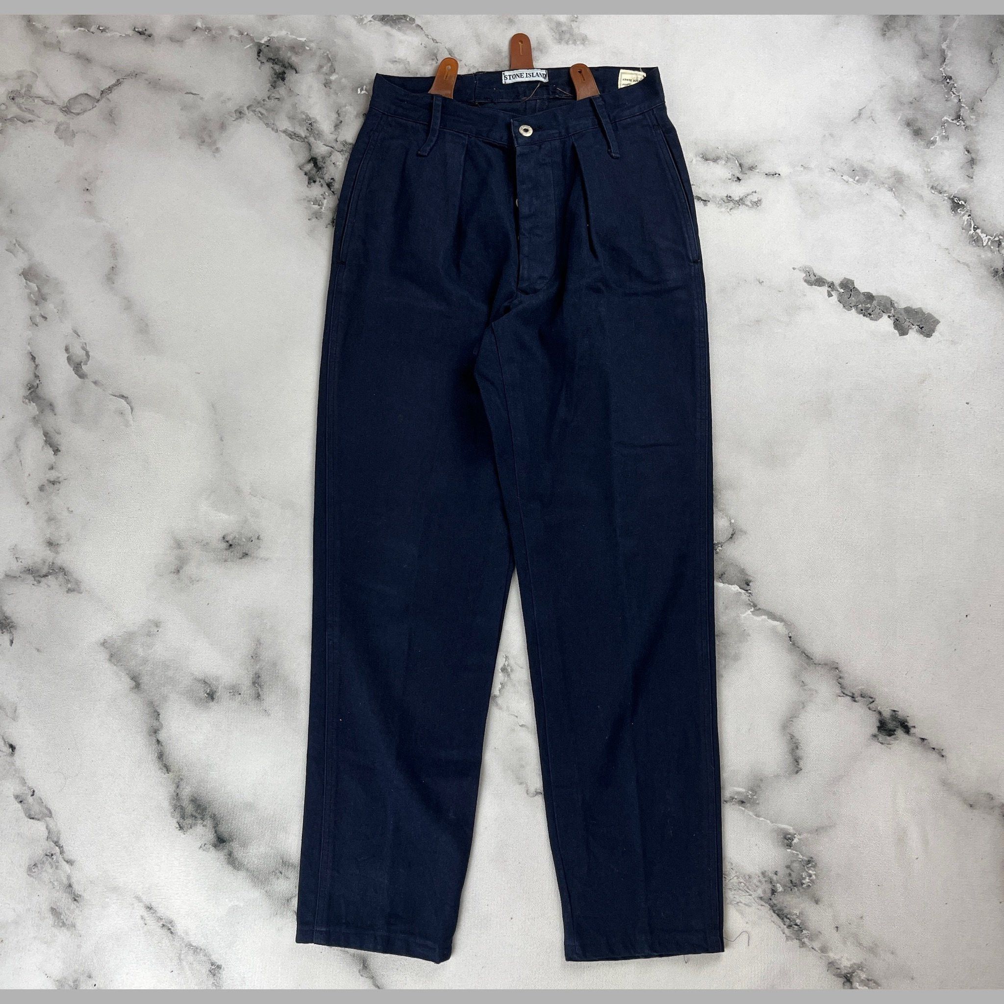 Stone Island Pantaloni Stone Island Cotone Pesante Attacchi 1989 – 46 IT Size US 32 / EU 48 - 1 Thumbnail