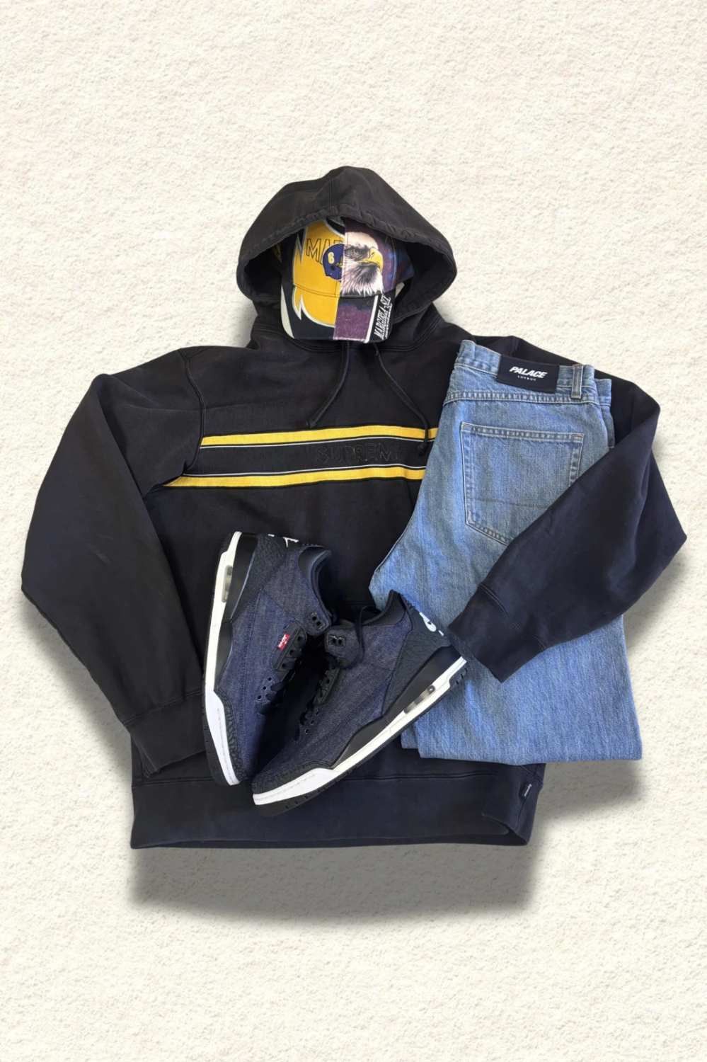 Supreme Crest Hoodie | Grailed