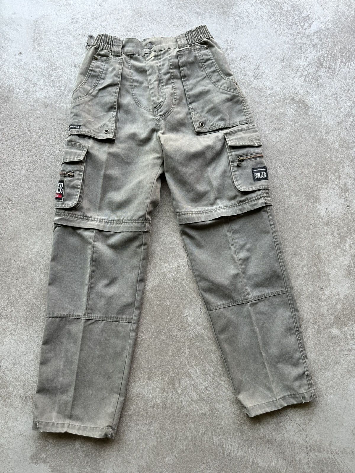 Vintage Bomber 2in1 Cargo Pants Pocket