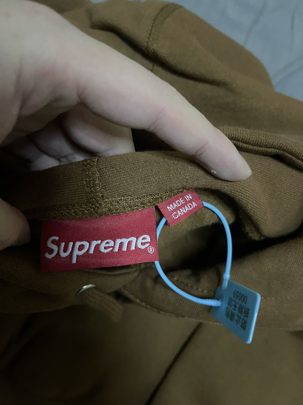 Supreme Supreme fw17 rust Brown box logo hooded sweatershirt Size US S / EU 44-46 / 1 - 4 Thumbnail