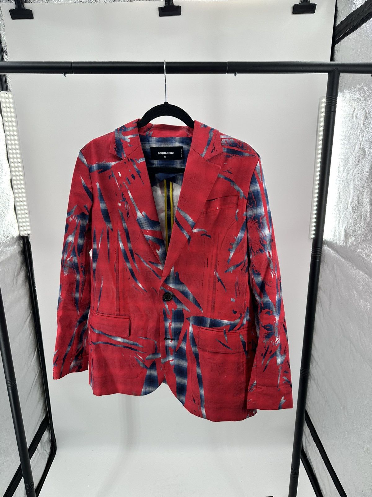 Dsquared2 DSquared2 Blazer Plaid Size M / US 6-8 / IT 42-44 - 4 Thumbnail