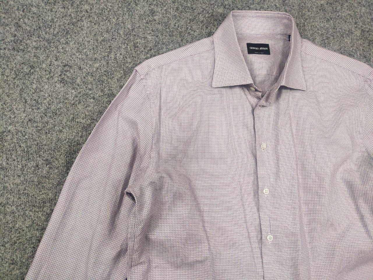 Giorgio Armani Giorgio Armani Designer Structure Dress Long sleeve Shirt Size US M / EU 48-50 / 2 - 5 Thumbnail