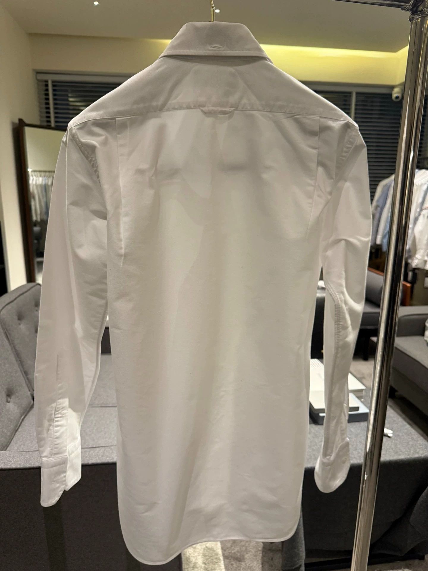 Thom Browne Thom Browne Tri-Color Placket Oxford Shirt size1 Size US S / EU 44-46 / 1 - 2 Thumbnail