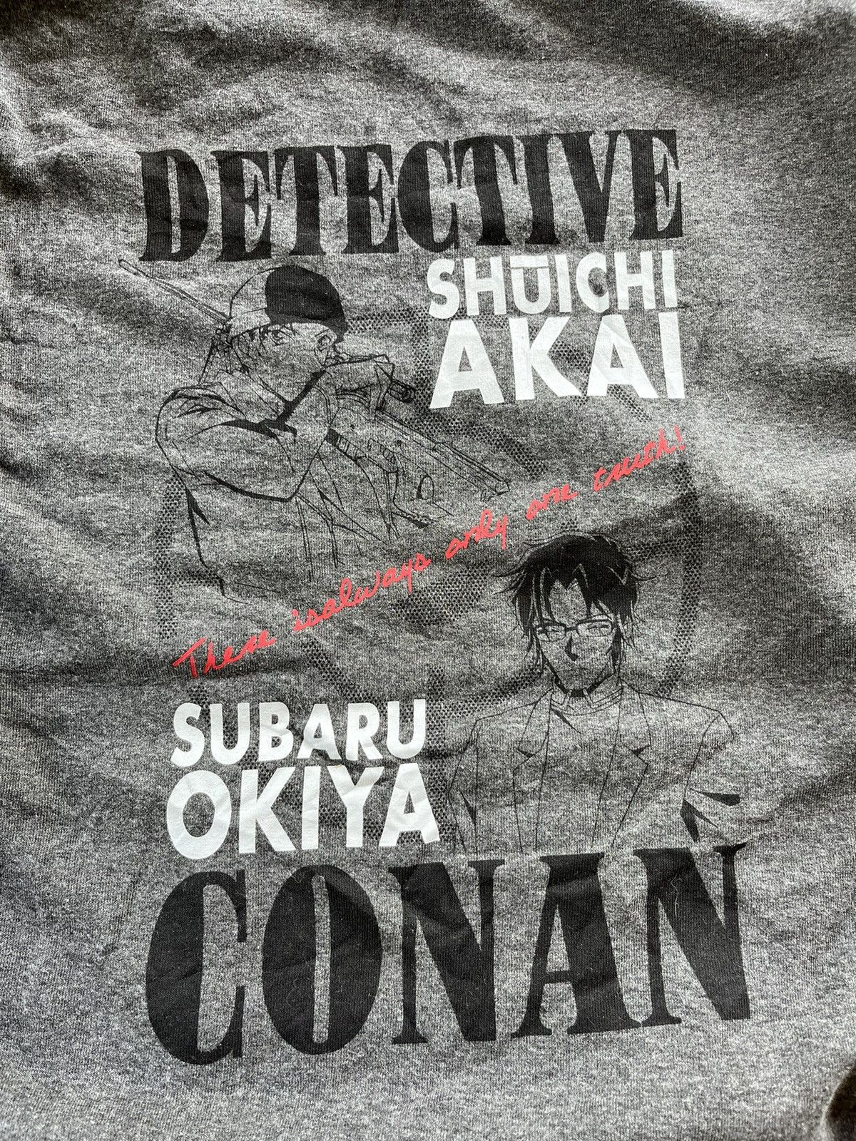Anime × Japanese Brand ⚡️NOS⚡️Detective Conan Subaru Okiya NWT Big Logo Hoodie Size US XXL / EU 58 / 5 - 10 Thumbnail