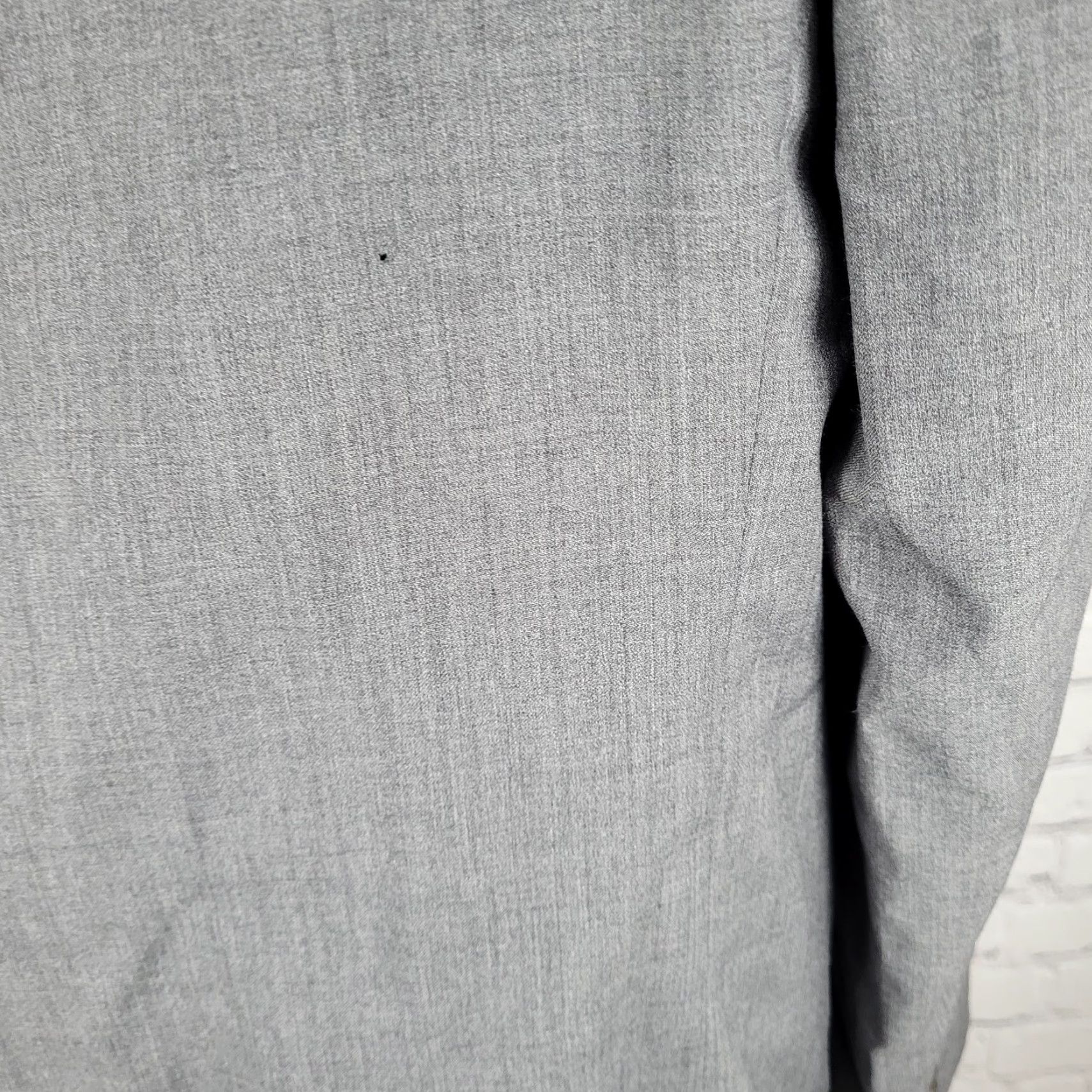 Ralph Lauren Lauren Ralph Lauren Coat Adult 42 Gray Wool Solid Notch Blazer 2 Button Sport Coat Size 42R - 5 Thumbnail