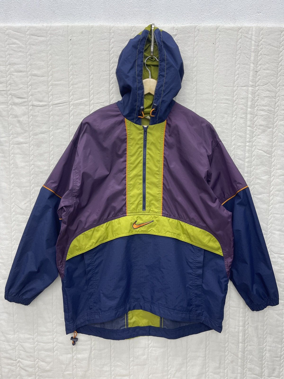 Nike STEALS🔥VTG NIKE ANORAK HOODIE Size US L / EU 52-54 / 3 - 1 Thumbnail