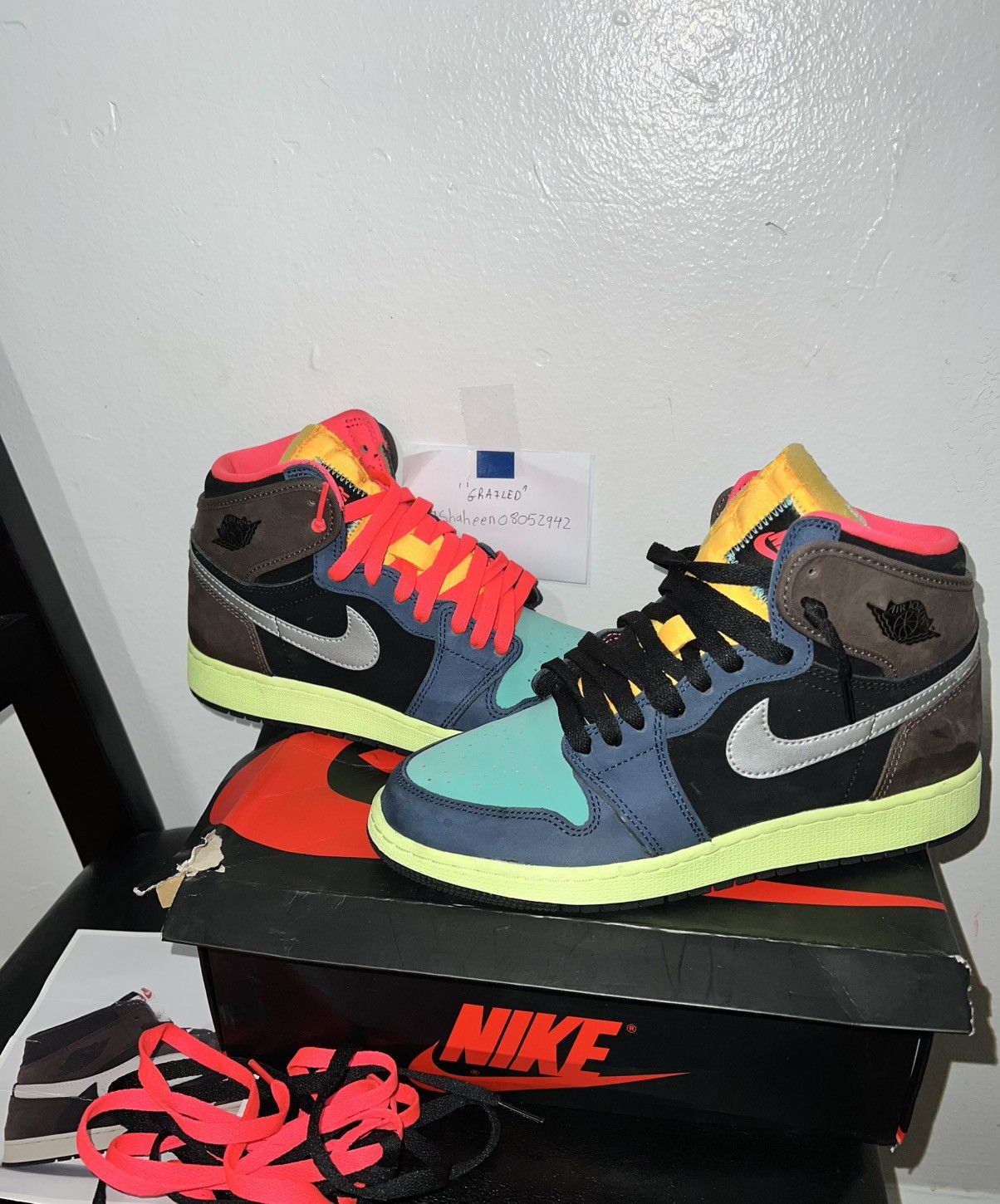 Jordan Brand Air jordan 1 Bio Hack Tokyo Size US 6.5 / EU 39-40 - 1 Thumbnail