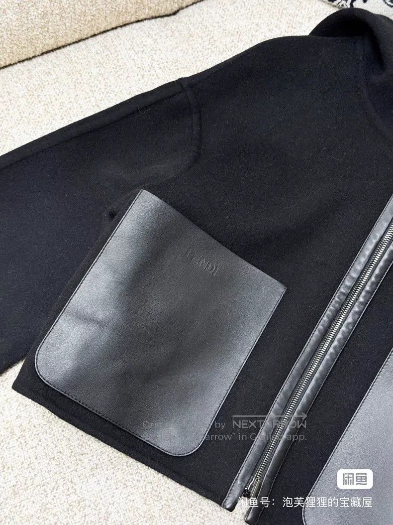 Fendi Fendi Double-sided wear full monogram cashmere coat Size XS / US 0-2 / IT 36-38 - 5 Thumbnail