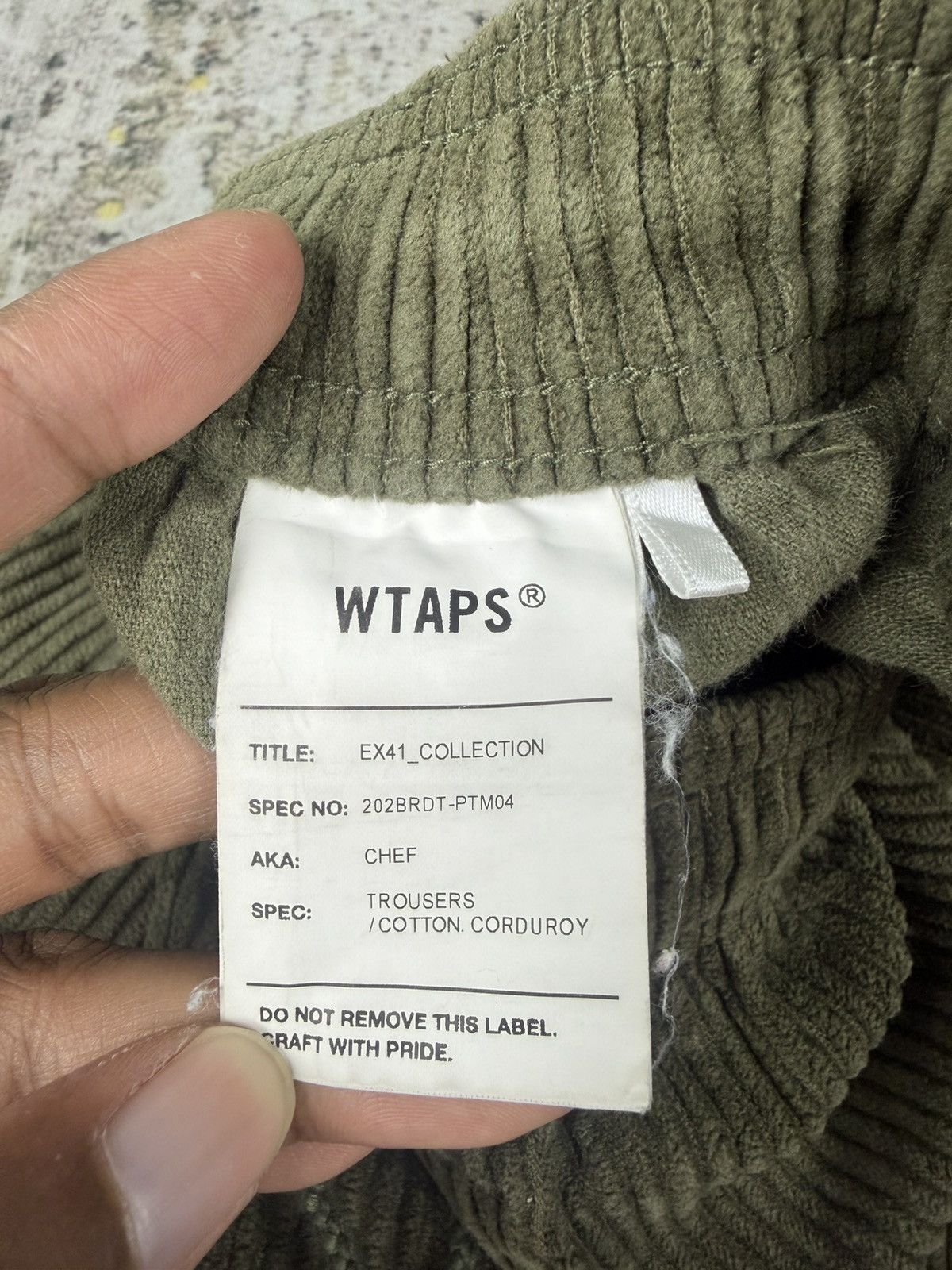 Wtaps Wtaps Trousers Corduroy Pants Size US 34 / EU 50 - 12 Thumbnail
