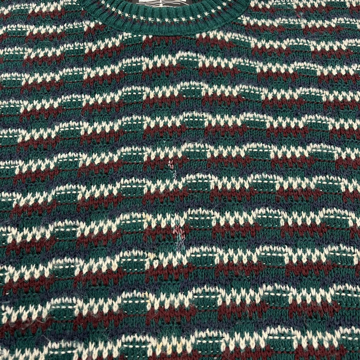 Other Vintage 90s Pacific Winds Green Pattern Acrylic Sweater Size US M / EU 48-50 / 2 - 2 Thumbnail