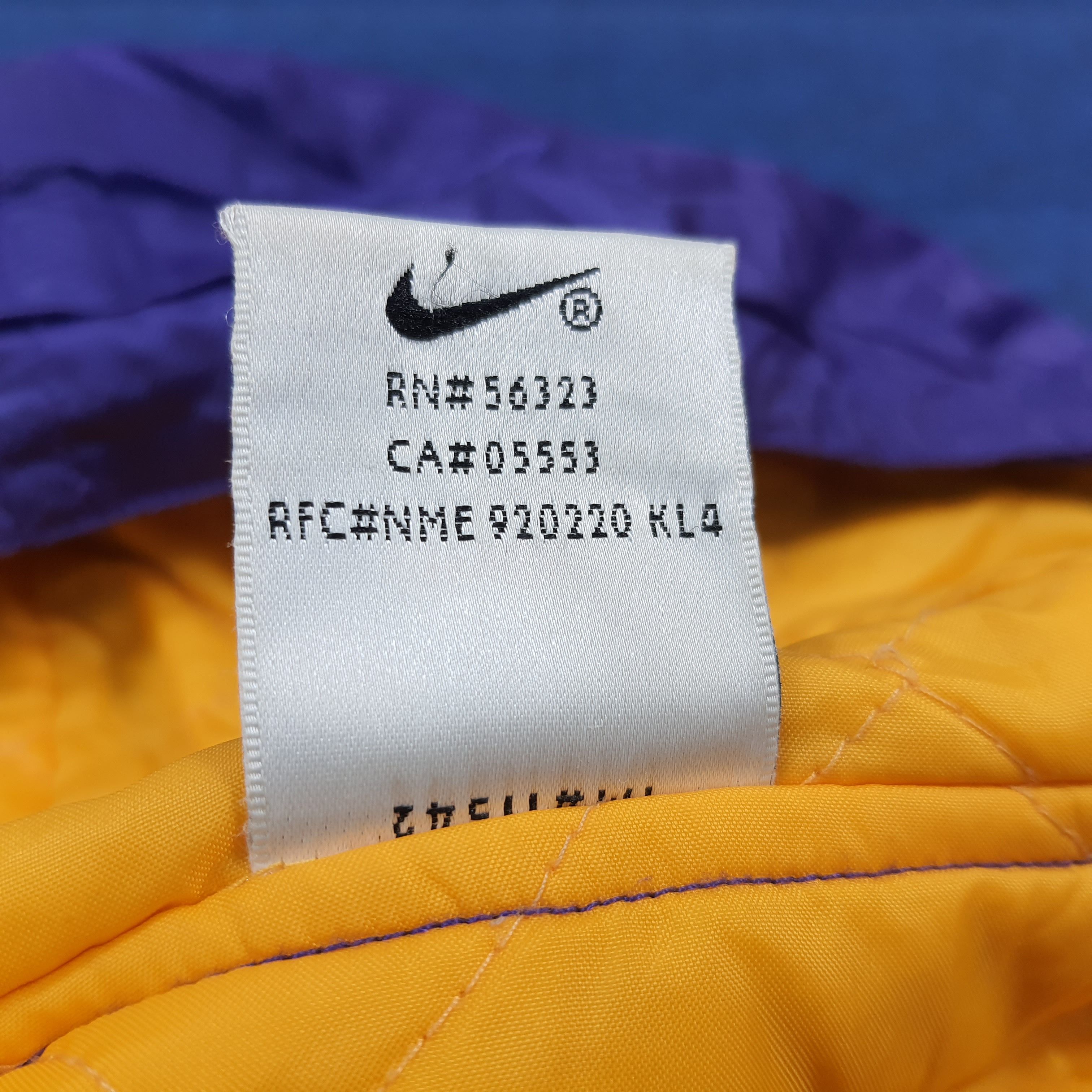 Vintage 90s Nike Big Swoosh Parka Jacket For Kids C289N4
