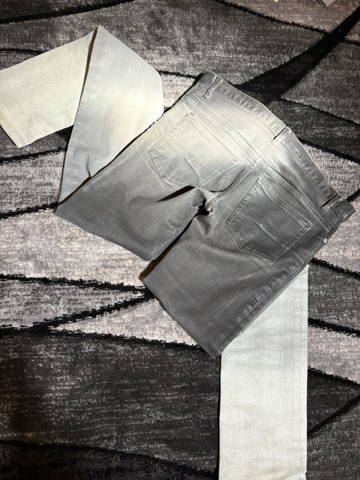 Dior Dior Waxed Gradient Dip Dye Jeans by Kris Van Assche Size US 30 / EU 46 - 3 Thumbnail
