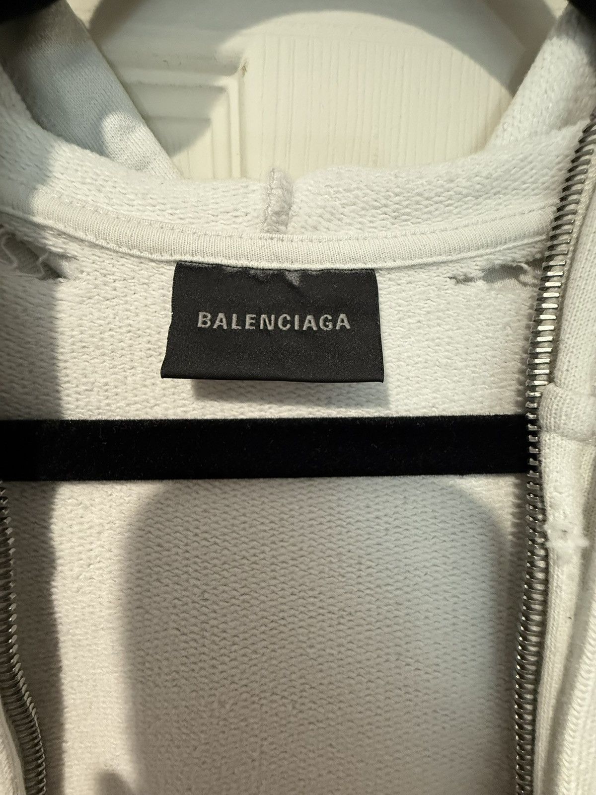 Balenciaga Balenciaga double zip tape hoodie Size US M / EU 48-50 / 2 - 3 Thumbnail