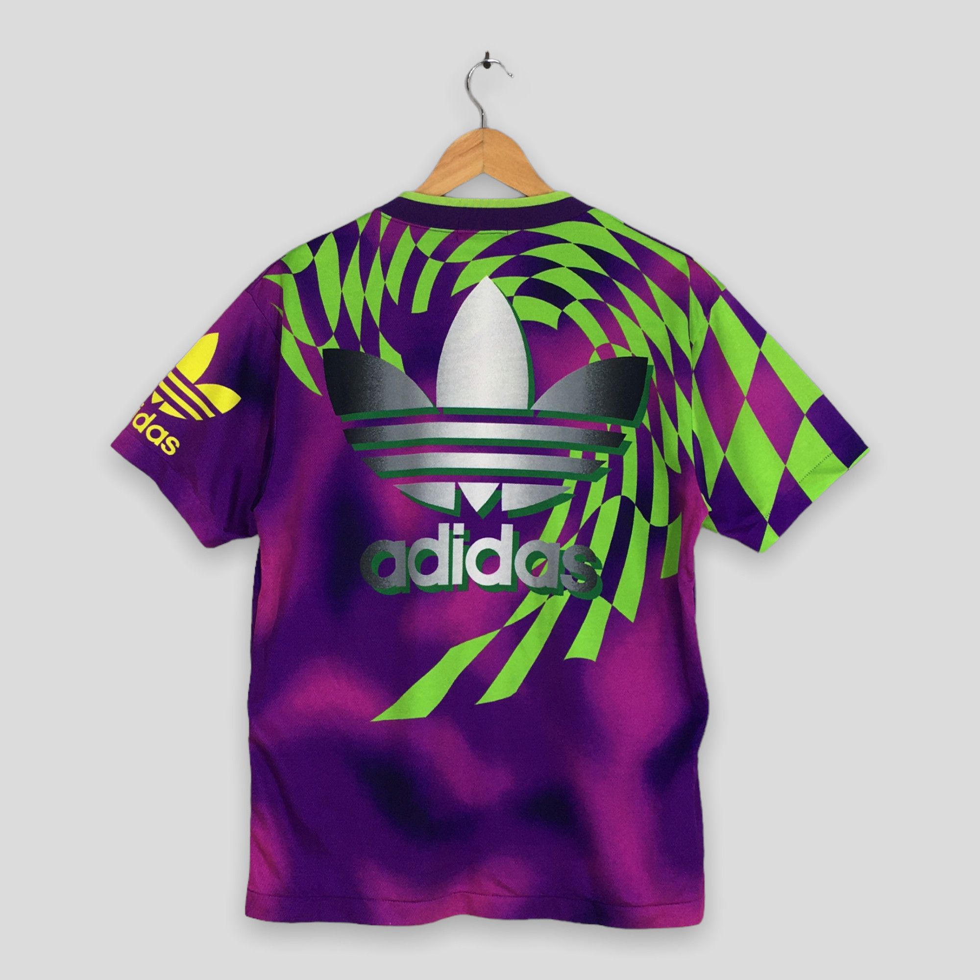 Adidas × Vintage Vintage 80's Adidas Trefoil #03 Jersey Medium Size US M / EU 48-50 / 2 - 6 Thumbnail