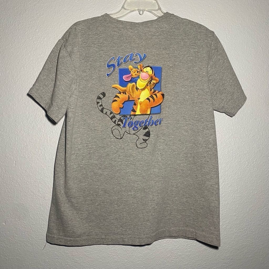 Disney Disney Winnie the Pooh Tigger and Piglet T-shirt Gray L Size US L / EU 52-54 / 3 - 2 Thumbnail