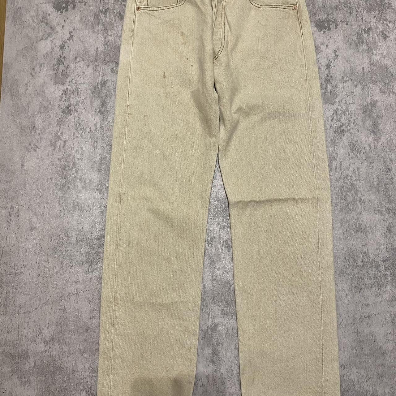 Levi's 90s Vintage Made in USA Tan Levi's 501 straight leg Size US M / EU 48-50 / 2 - 3 Thumbnail