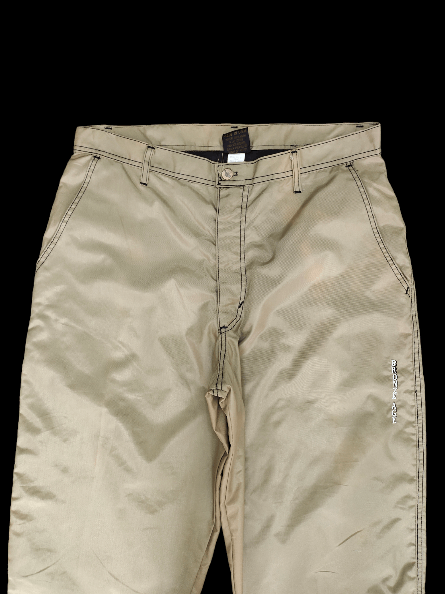 Vintage Vintage 90s Bronze Age Nylon Baggy Pants Surfing Skate Size US 36 / EU 52 - 10 Thumbnail