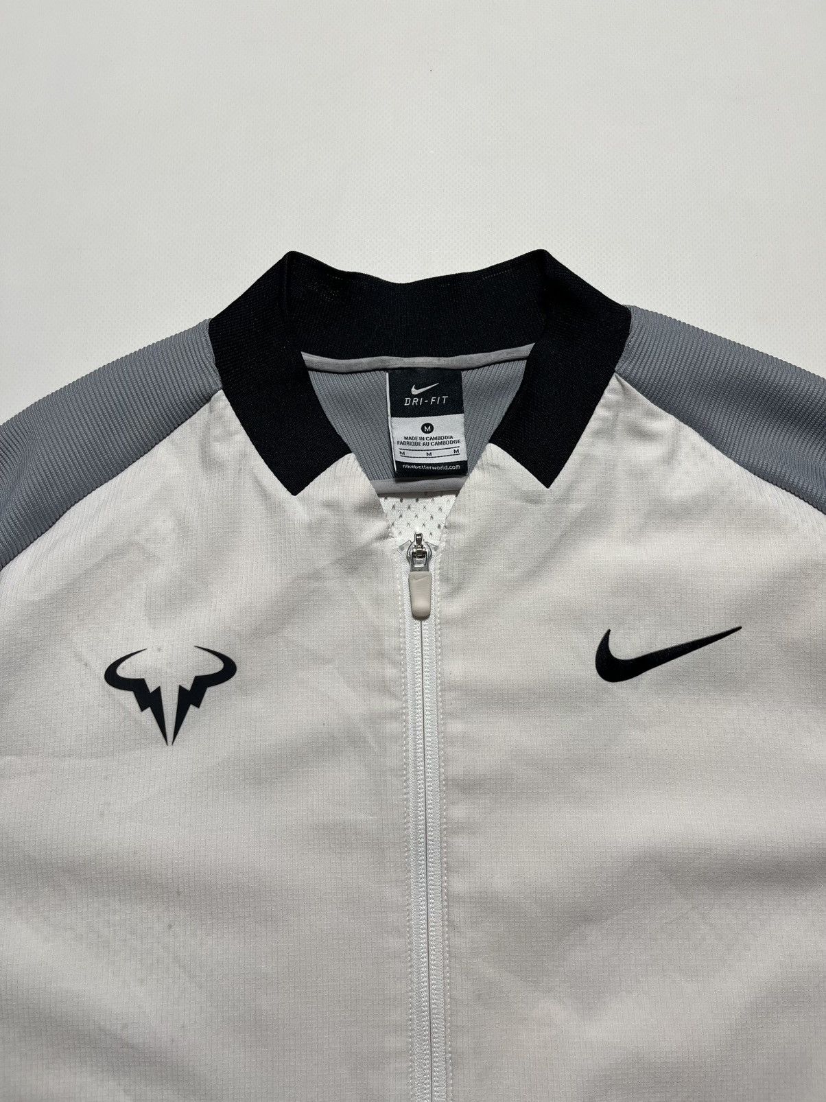 Nike Nike Premier Rafael Nadal Bomber Zip Jacket Size M Size US M / EU 48-50 / 2 - 4 Thumbnail