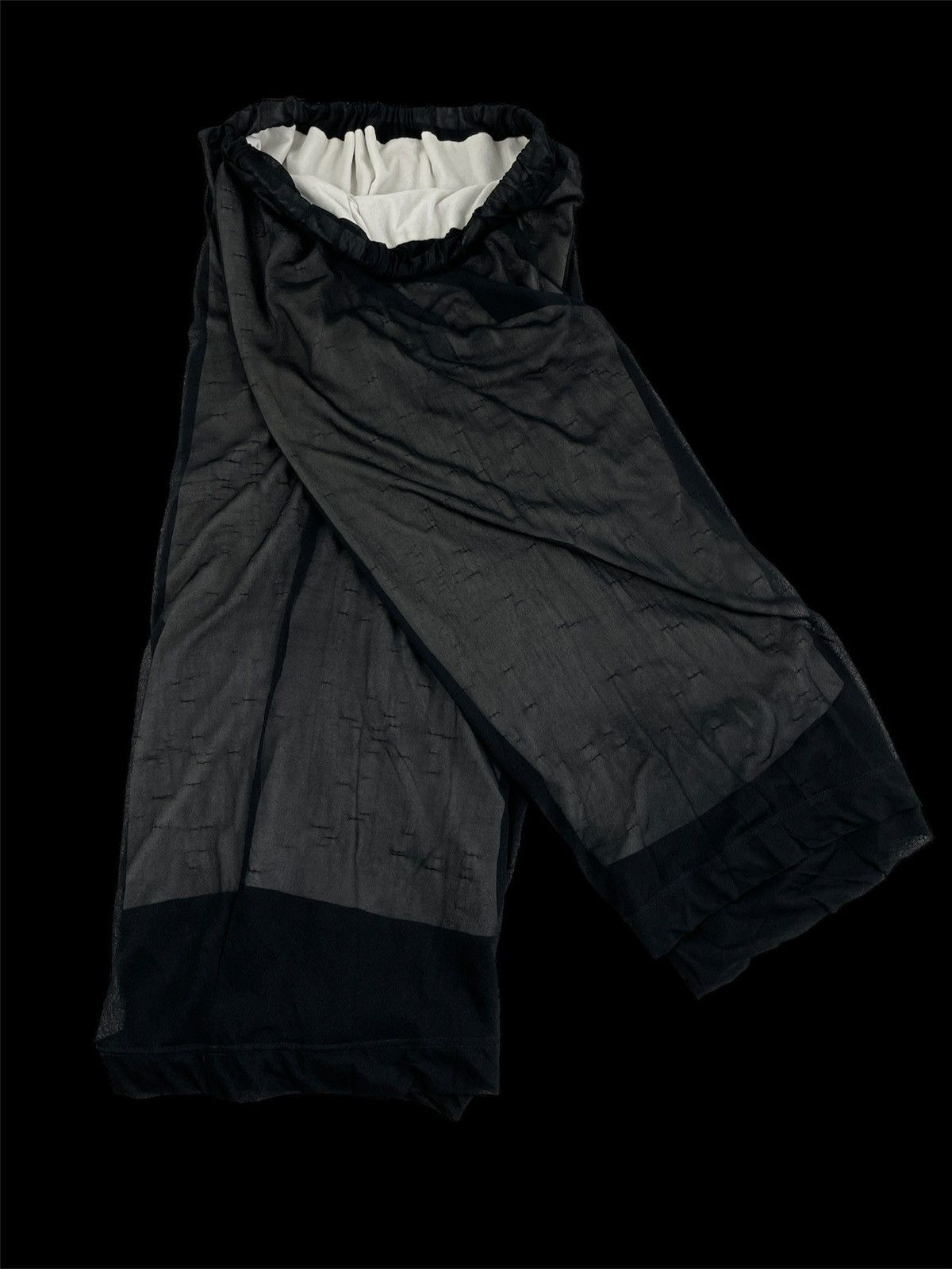 Designer × Rundholz RUNDHOLZ Oversize Germany Mesh Pantalone Trousers Joggers Wide Leg Pants Size 30" / US 8 / IT 44 - 11 Thumbnail