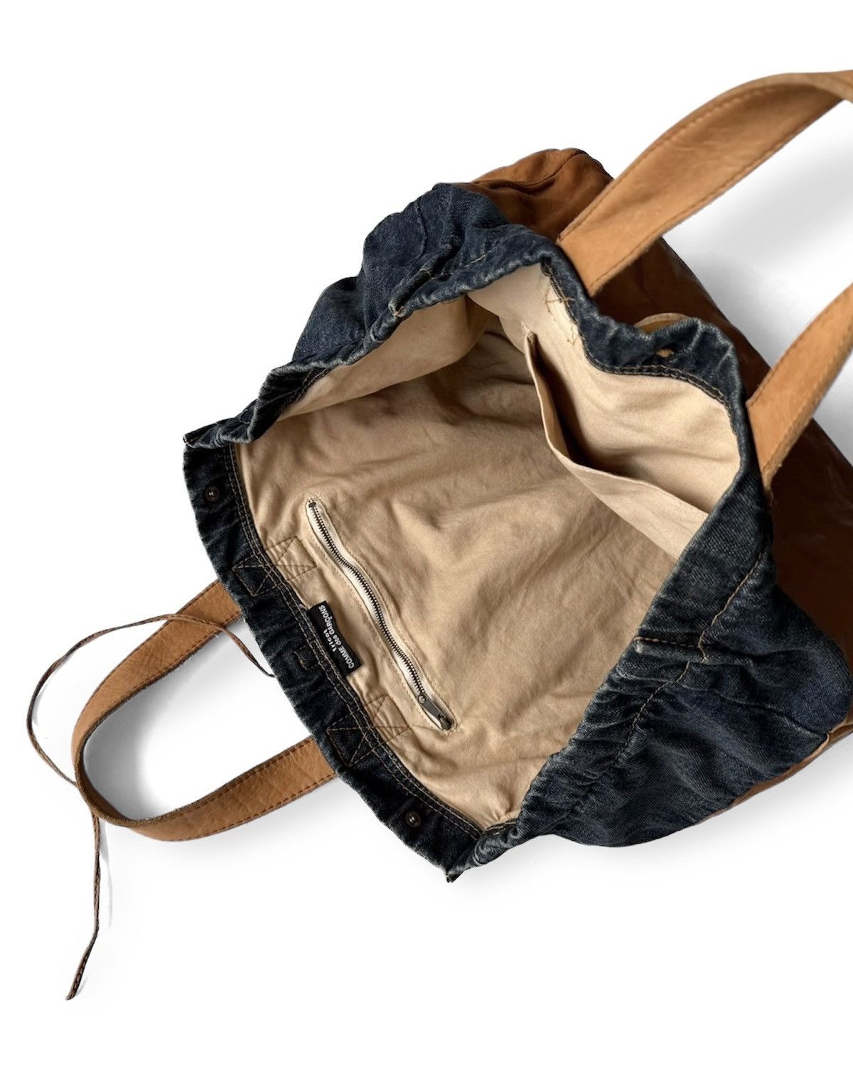 Comme des Garcons VINTAGE 90s tricot COMME des GARÇONS TOTE BAG Size ONE SIZE - 10 Thumbnail