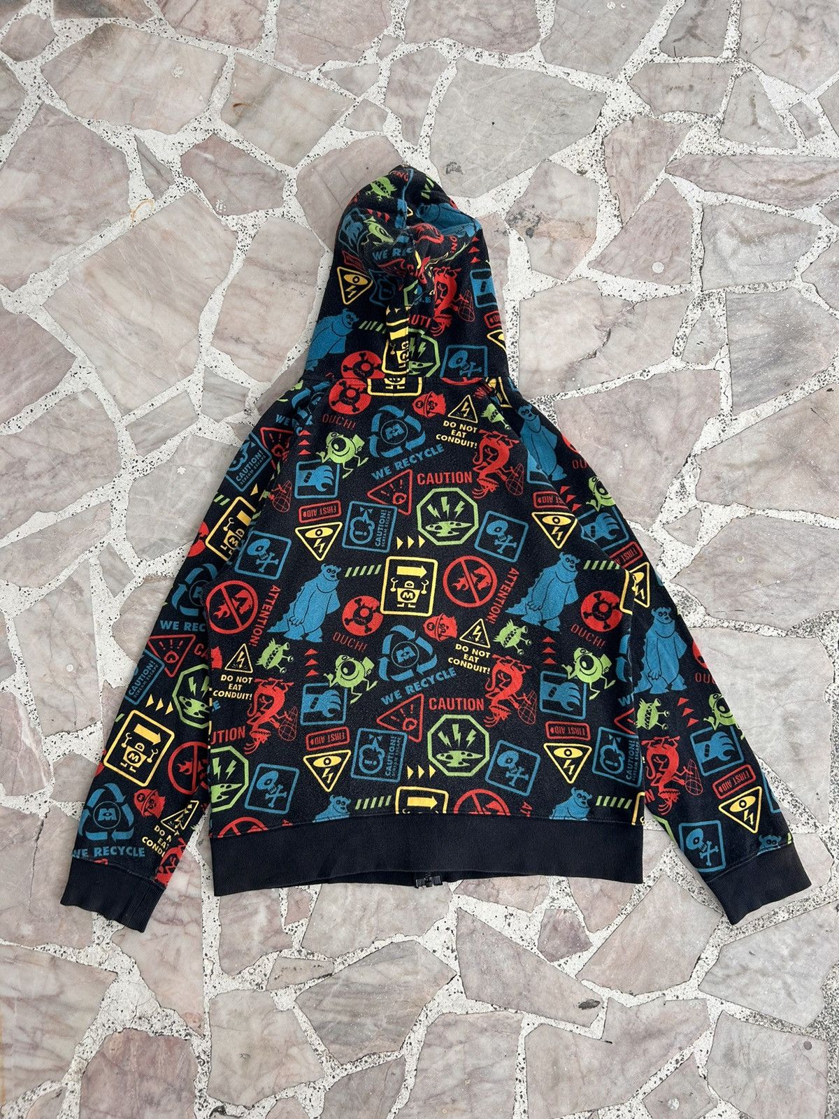 Disney Disney tokyo monster inc y2k zipper jacket Size US L / EU 52-54 / 3 - 2 Thumbnail