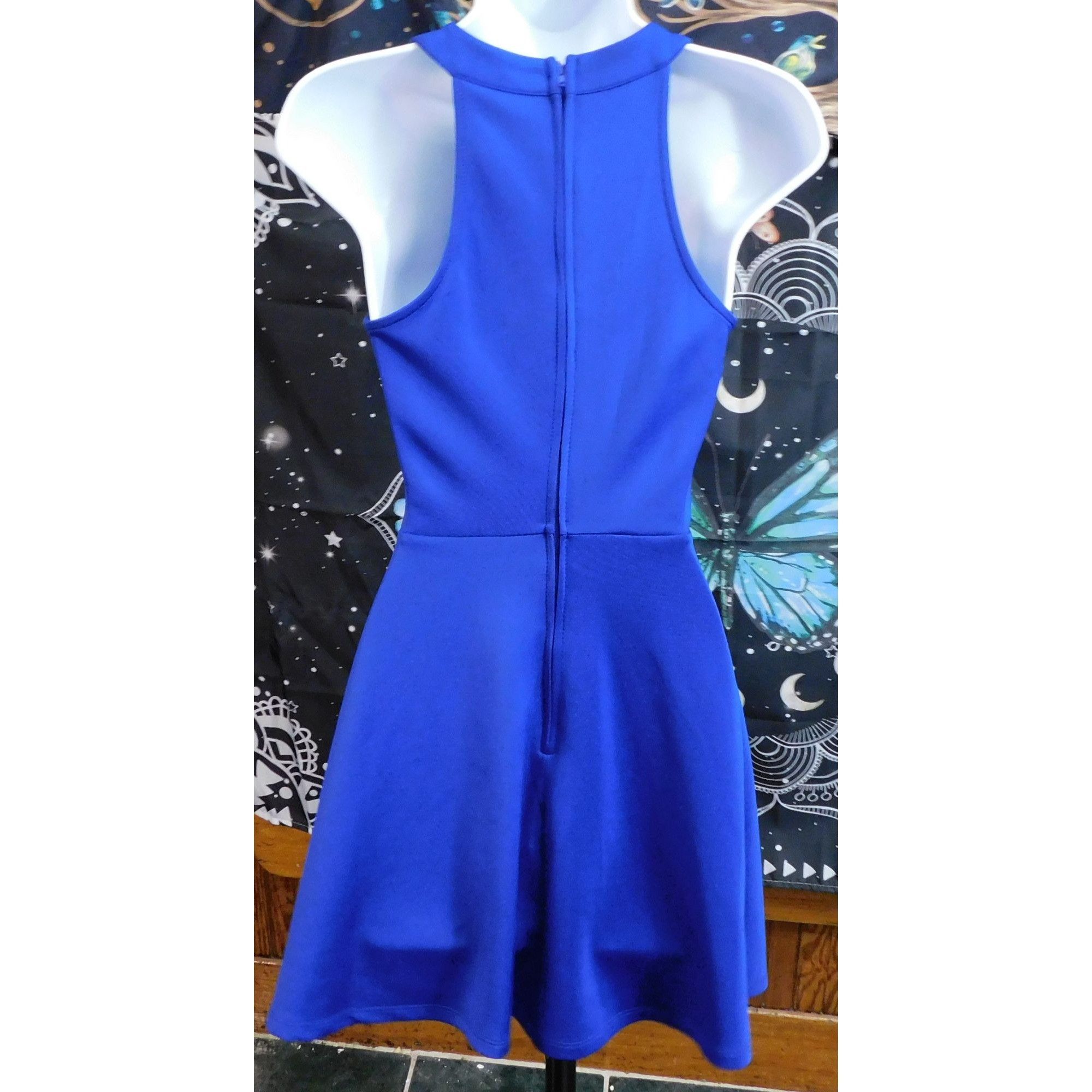 Other Trixxi Blue Cage Front Mini Dress Size 1 Size XS / US 0-2 / IT 36-38 - 2 Thumbnail