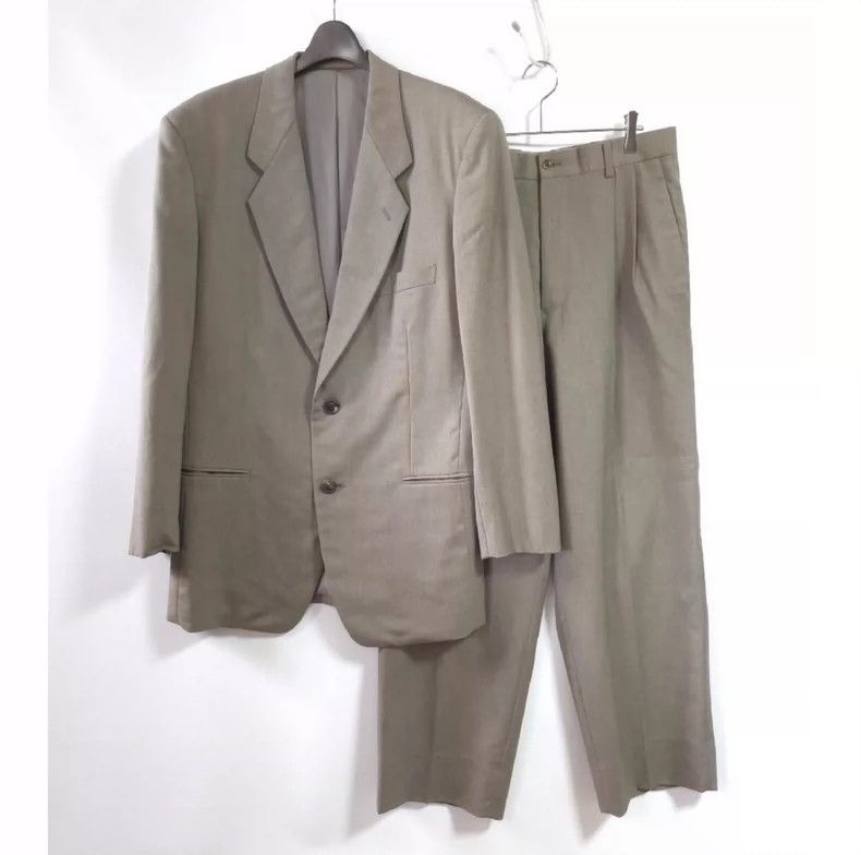Issey Miyake issey miyake size:L Wool suit set Size 34R - 1 Thumbnail