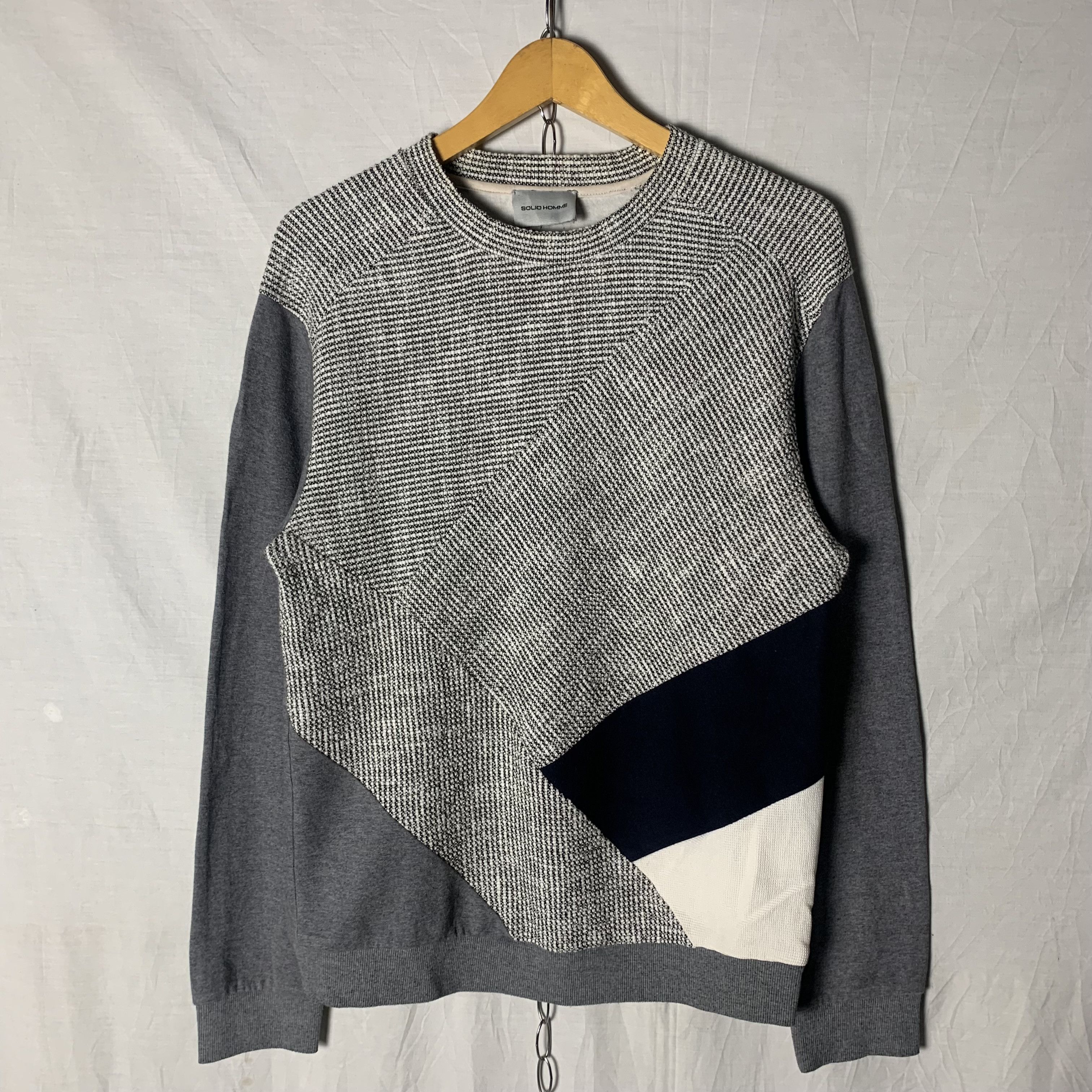 Solid Homme Solid Homme Sweatshirt Crewneck Size US S / EU 44-46 / 1 - 1 Thumbnail