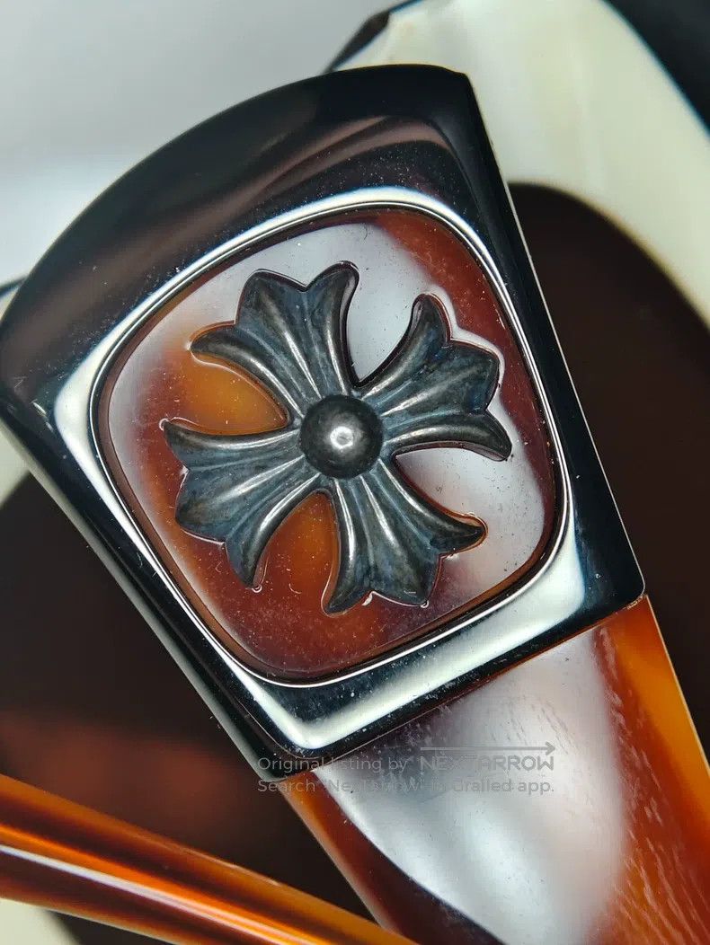 Chrome Hearts CHROME HEARTS Cross Flower Lady Sunglasses Size ONE SIZE - 3 Thumbnail