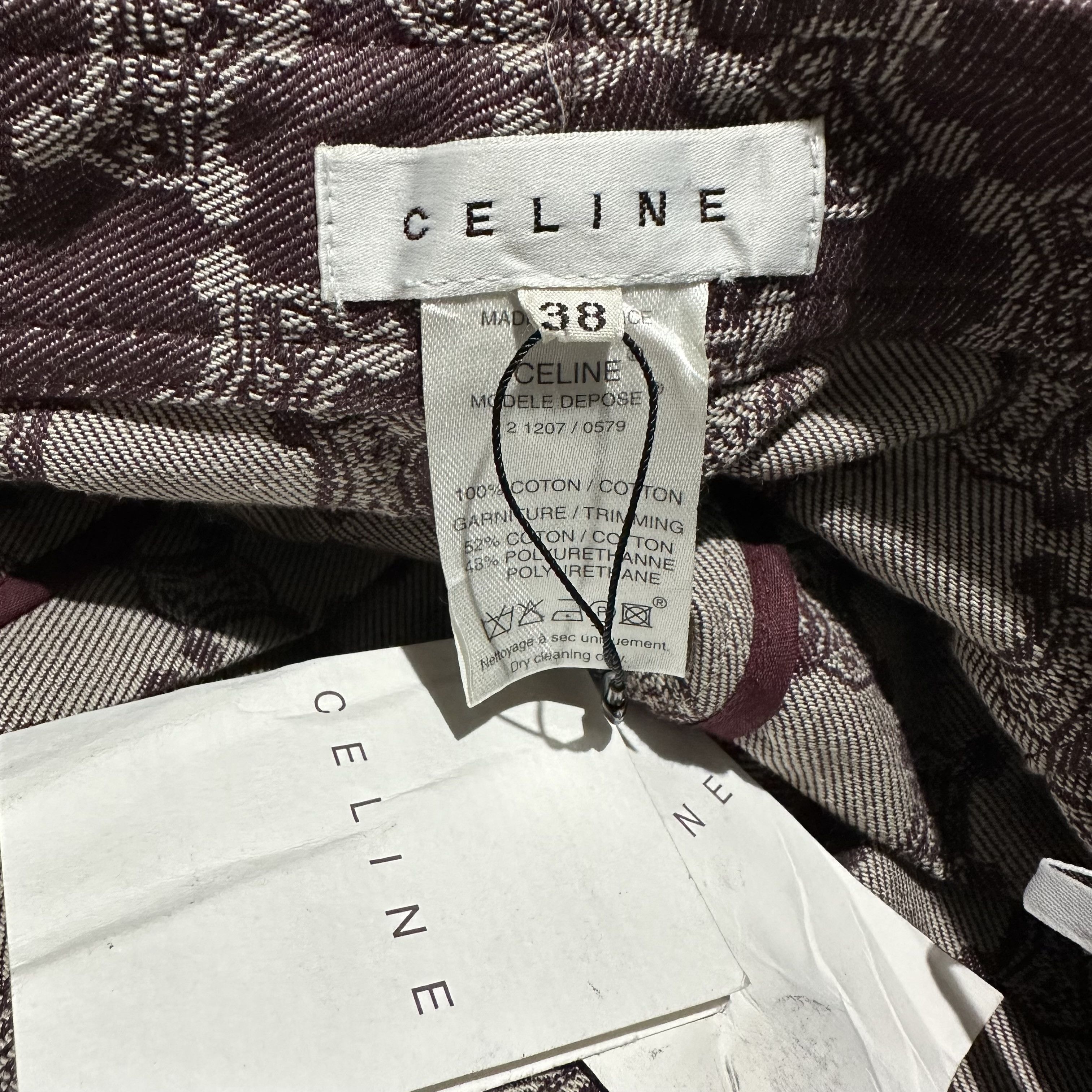 Celine Celine Monogram Denim Pants Size US 29 - 7 Thumbnail