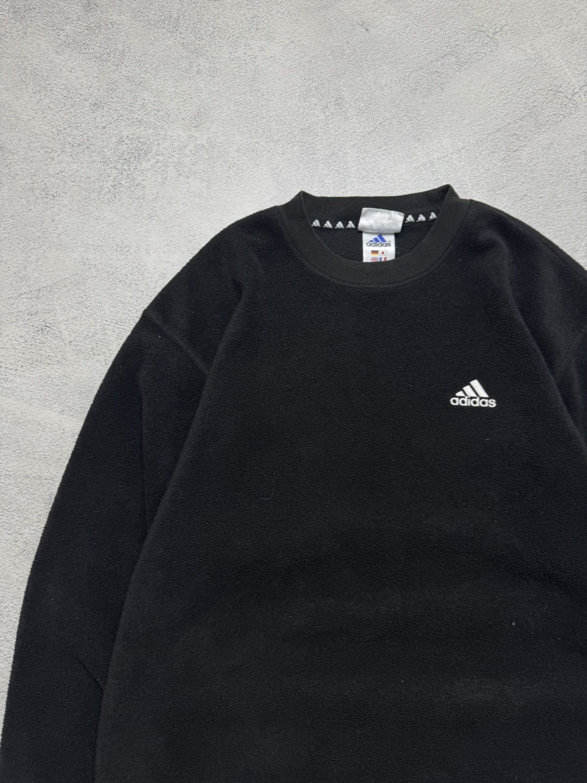 Adidas Vintage Adidas Fleece Sweatshirt 00’s Size US M / EU 48-50 / 2 - 6 Thumbnail