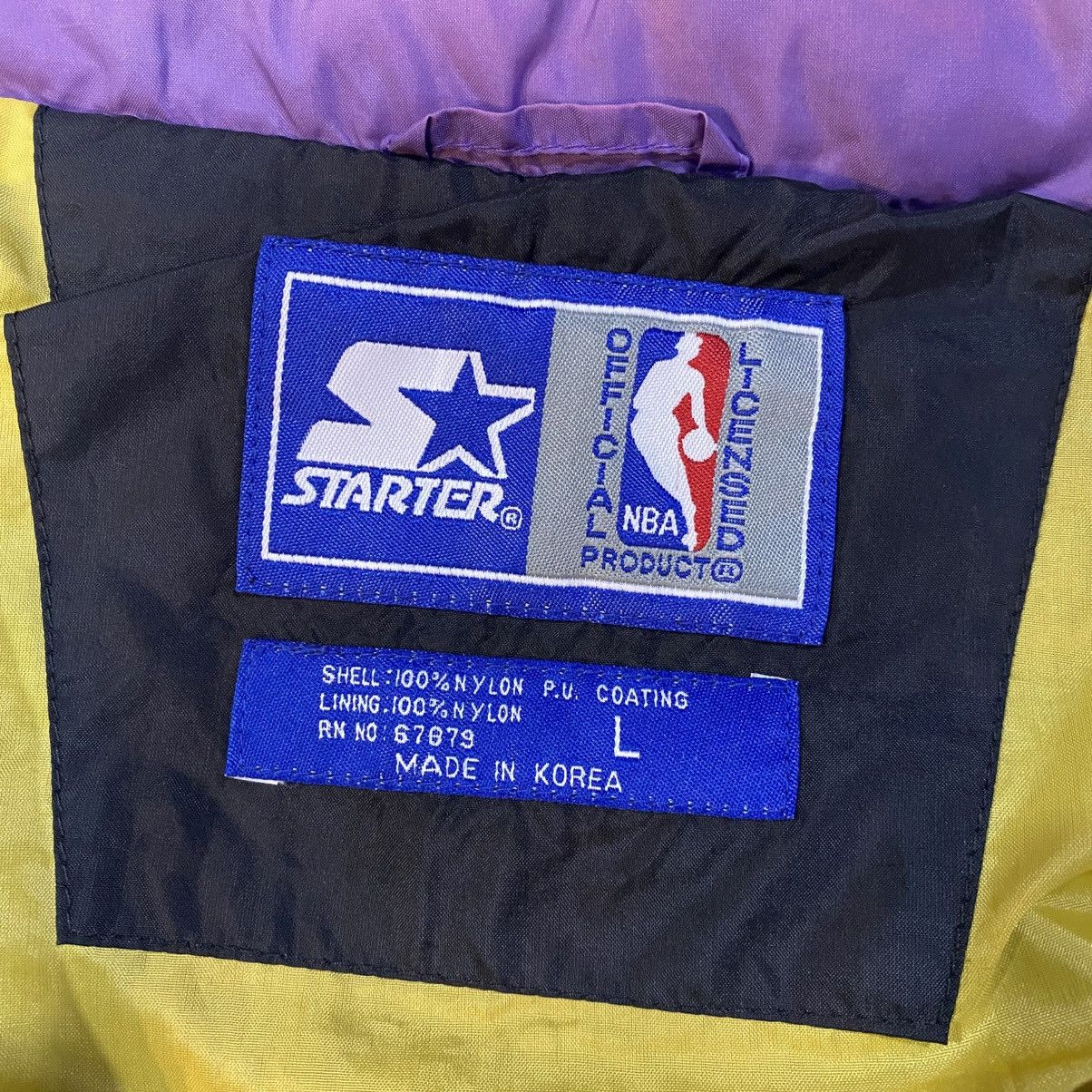Starter VINTAGE‼️Lakers Sponsor By MAG Innovision Starter Jacket Size US L / EU 52-54 / 3 - 15 Thumbnail