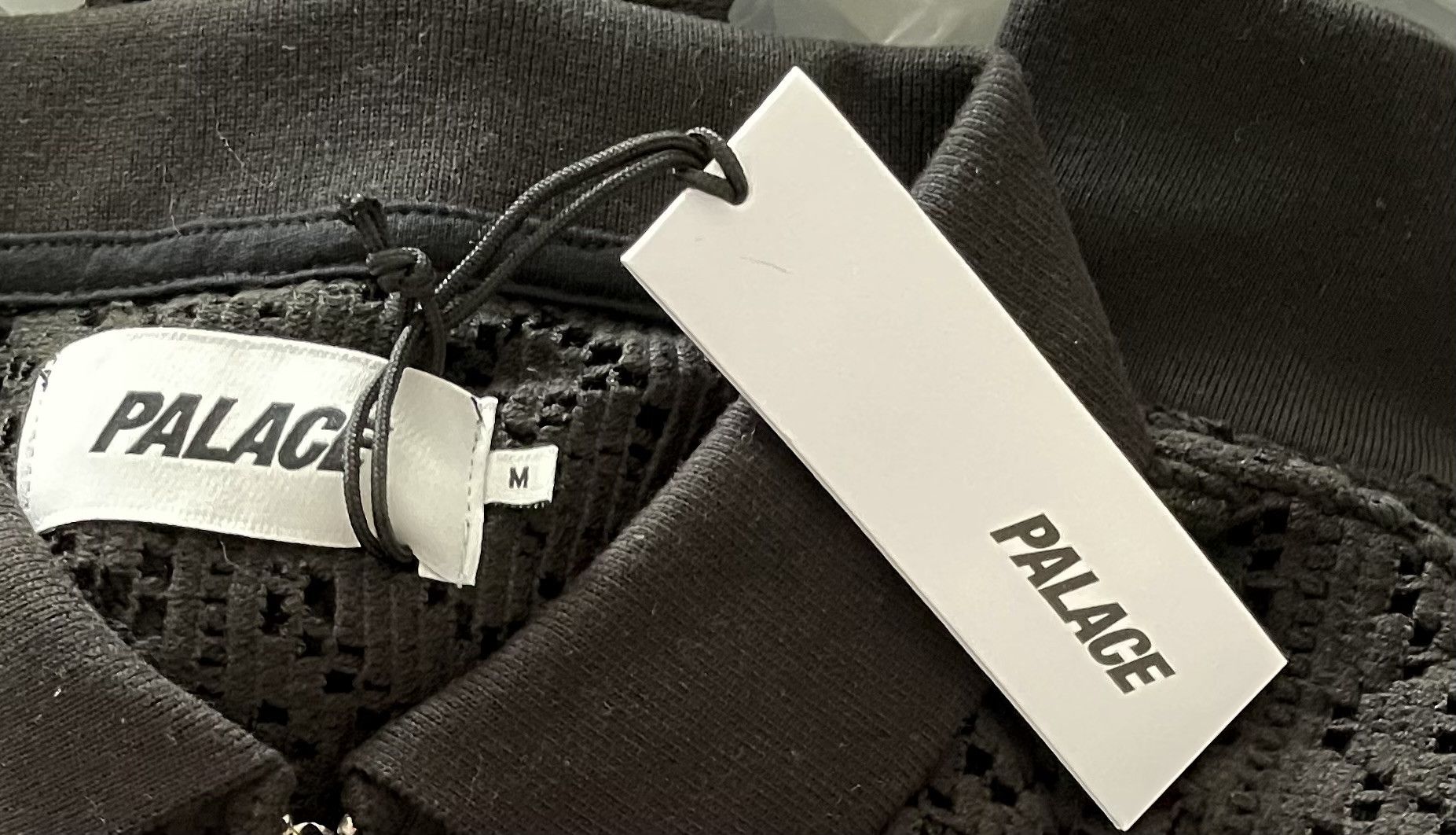 Palace Crochet Zip Long Sleeve Polo Size US M / EU 48-50 / 2 - 8 Thumbnail