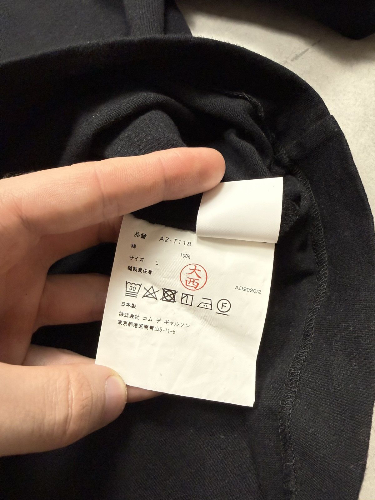 Comme des Garcons Comme Des Garcons Longsleeve Size US L / EU 52-54 / 3 - 6 Thumbnail