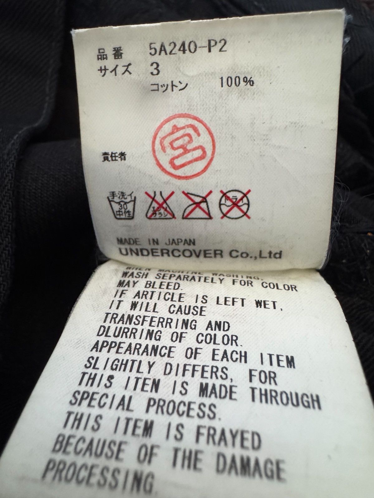 Undercover Undercover SS05 But Beautiful black 85 denim Size US 33 - 9 Thumbnail