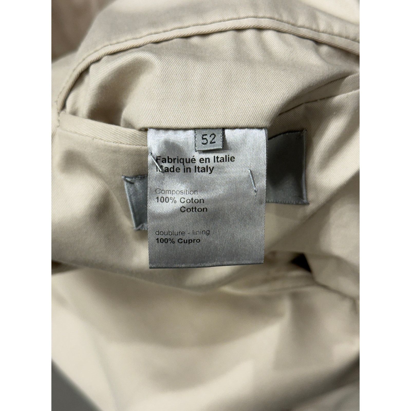 Dior S/S2008 Dior double-breasted cotton blazer Size 52S - 8 Thumbnail