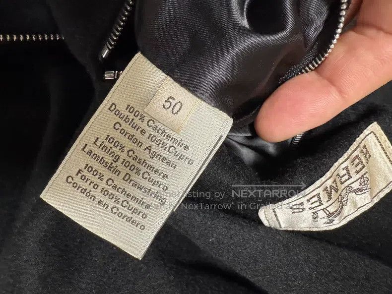 Hermes Hermes Cashmere goatskin coat, 100% cashmere. Hem with dra Size US M / EU 48-50 / 2 - 8 Thumbnail