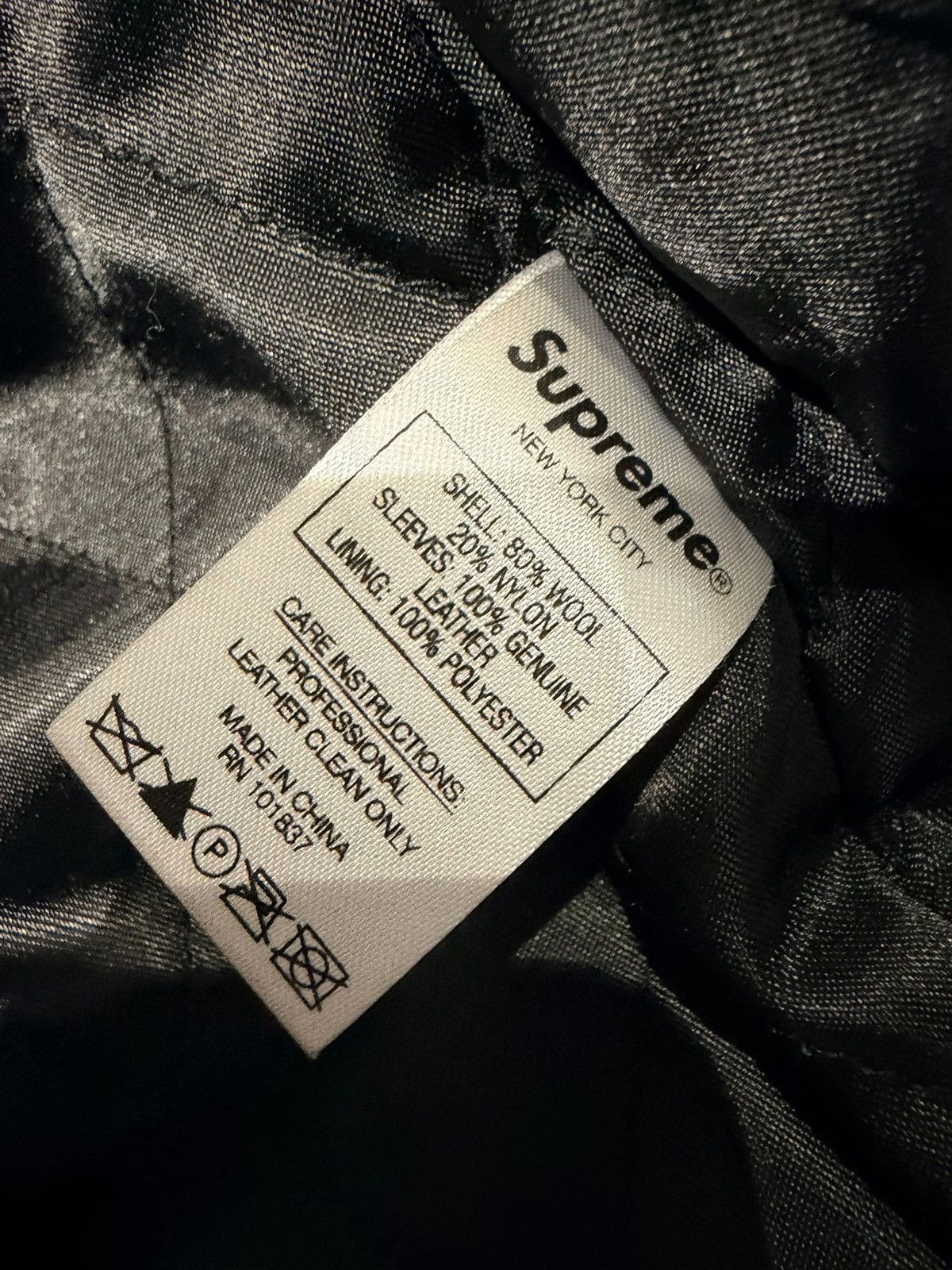Supreme Supreme FW19 Team Varsity Jacket Size US S / EU 44-46 / 1 - 5 Thumbnail