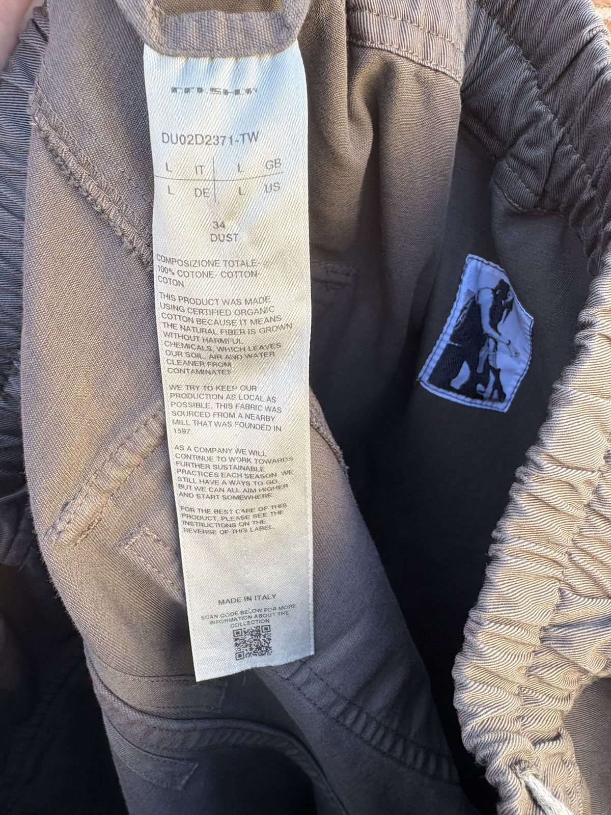 Rick Owens Drkshdw Rick Owen DrkShdw Creatch Cargo Pants Size US 34 / EU 50 - 4 Thumbnail
