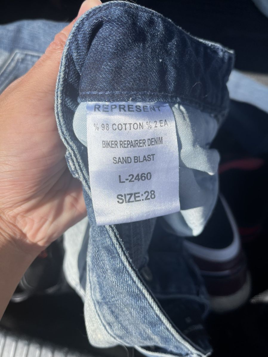Represent Clo. Represent Biker Jeans Size US 28 / EU 44 - 3 Thumbnail