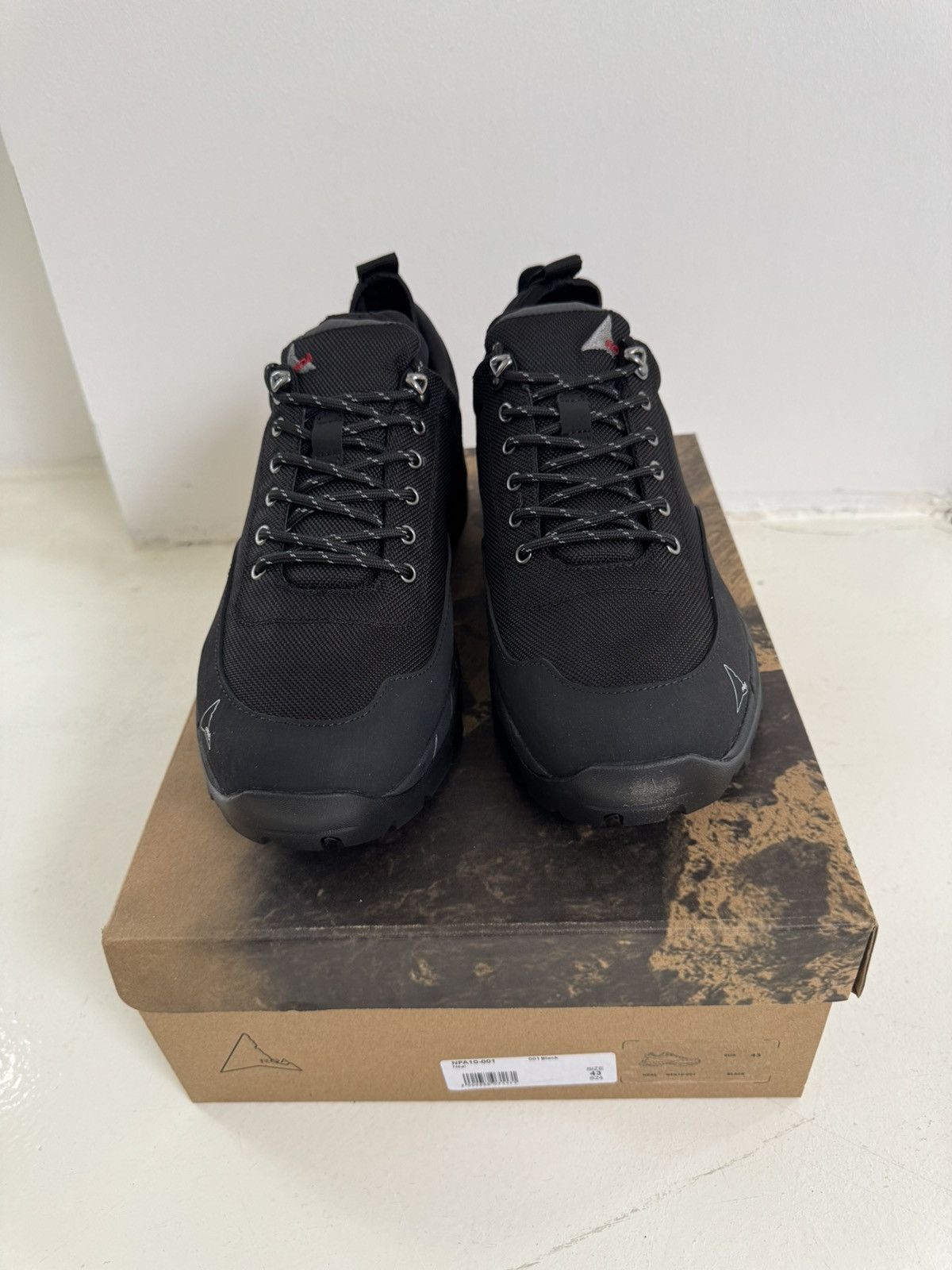 ROA ROA Black Neal Low-top Shoes Size US 10 / EU 43 - 5 Thumbnail