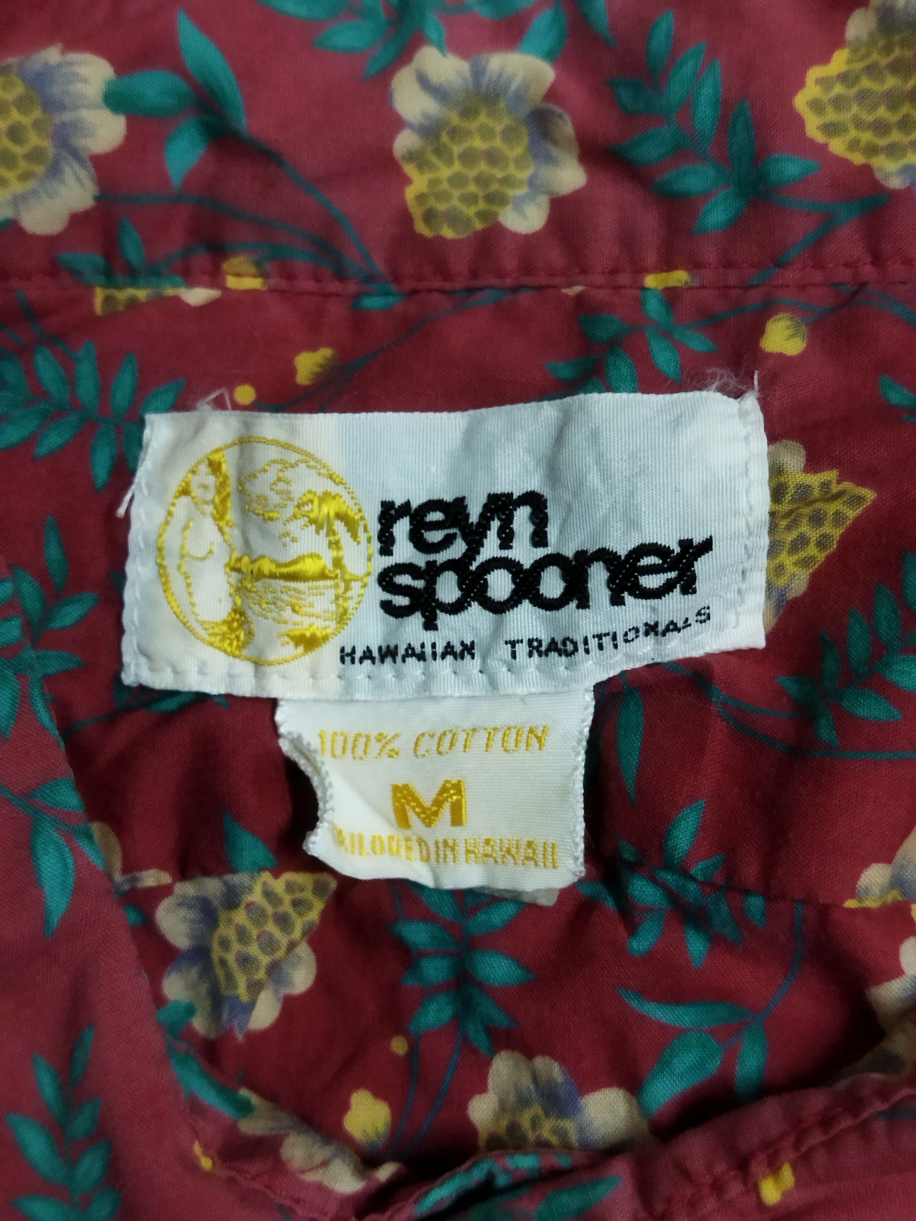 Reyn Spooner Vintage Reyn Spooner Hawaiian Shirt Size US L / EU 52-54 / 3 - 3 Thumbnail
