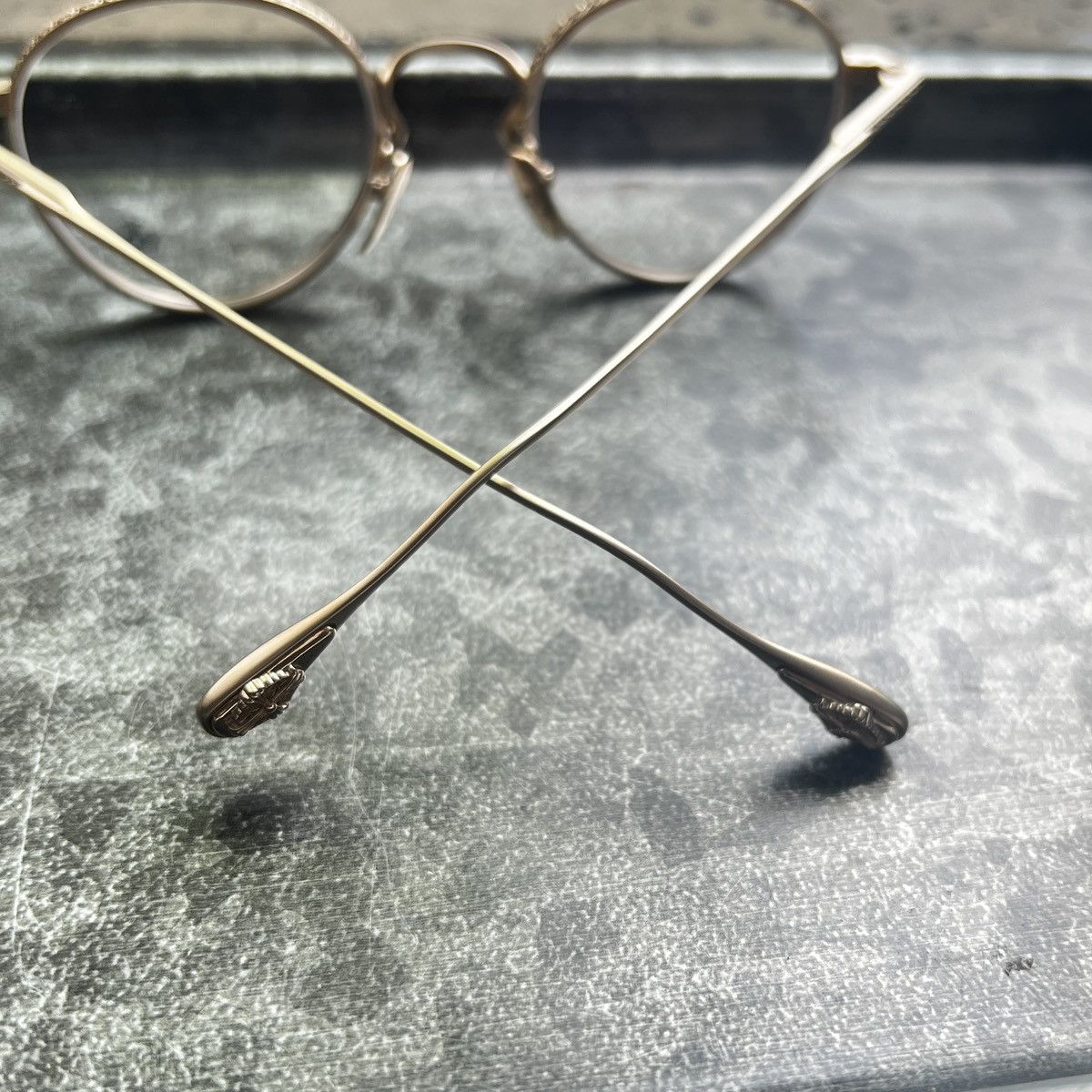 Chrome Hearts Chrome Hearts THICK GOLD PLATED GLASSES Size ONE SIZE - 9 Thumbnail