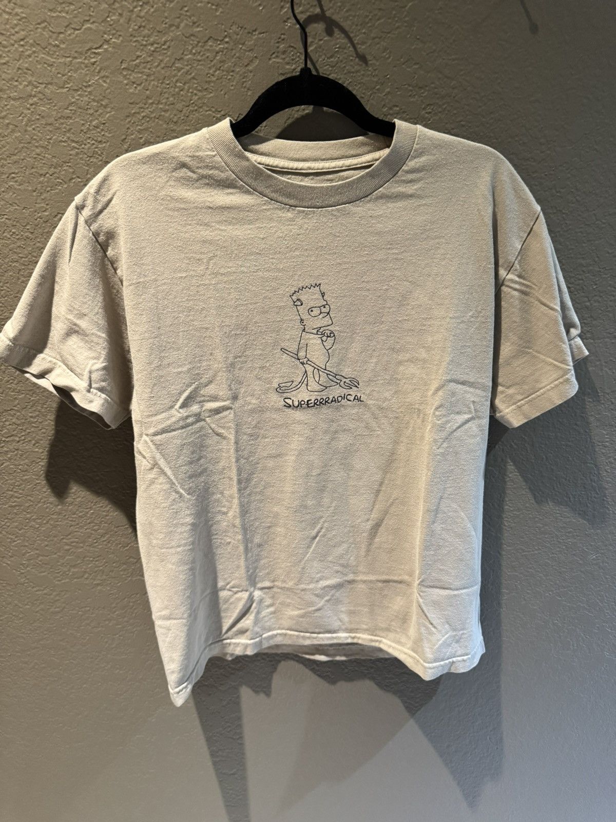 Superrradical Lil Peep x Superrradical Hellboy Shirt Beige Medium Size US M / EU 48-50 / 2 - 1 Thumbnail