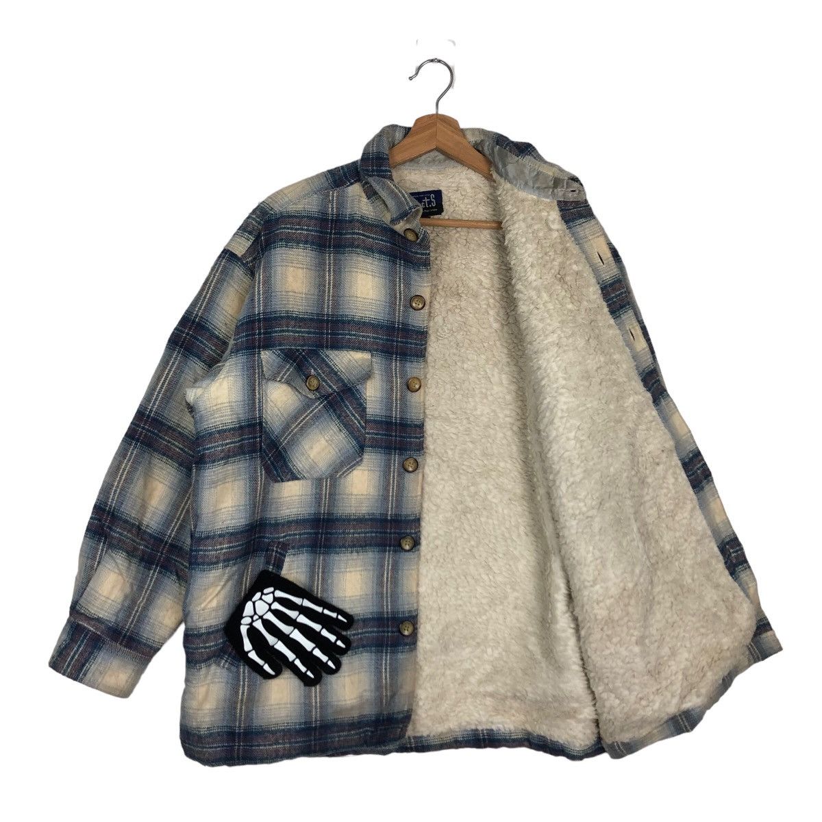 Flannel ☄️VINTAGE FLANNEL JACKET PRACT STUDIO ISSEY MIYAKE JAPAN Size US M / EU 48-50 / 2 - 8 Thumbnail